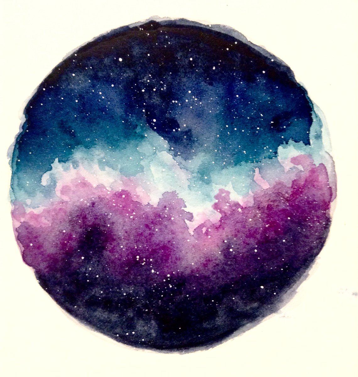 1140x1200 Daniel On Twitter Tiny Nebula... Scribbling Space ) - Watercolor Astronaut