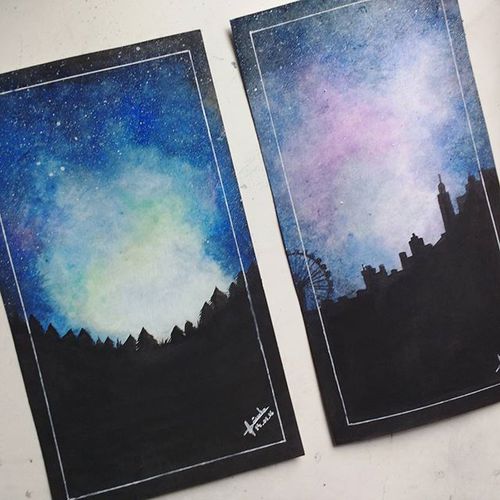 500x500 Complementar - Watercolor Aurora