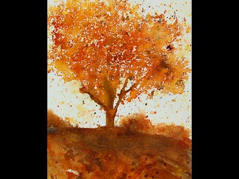 480x360 Watercolor Tips - Watercolor Autumn Scenes