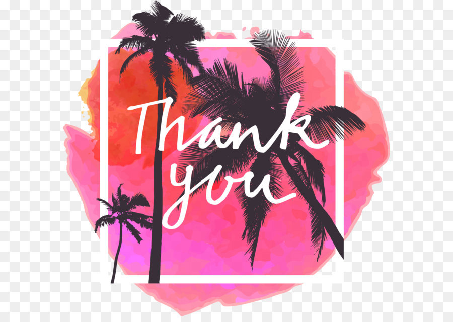 900x640 Thank You Pink Watercolor Background Png Download - Watercolor Background For Calligraphy