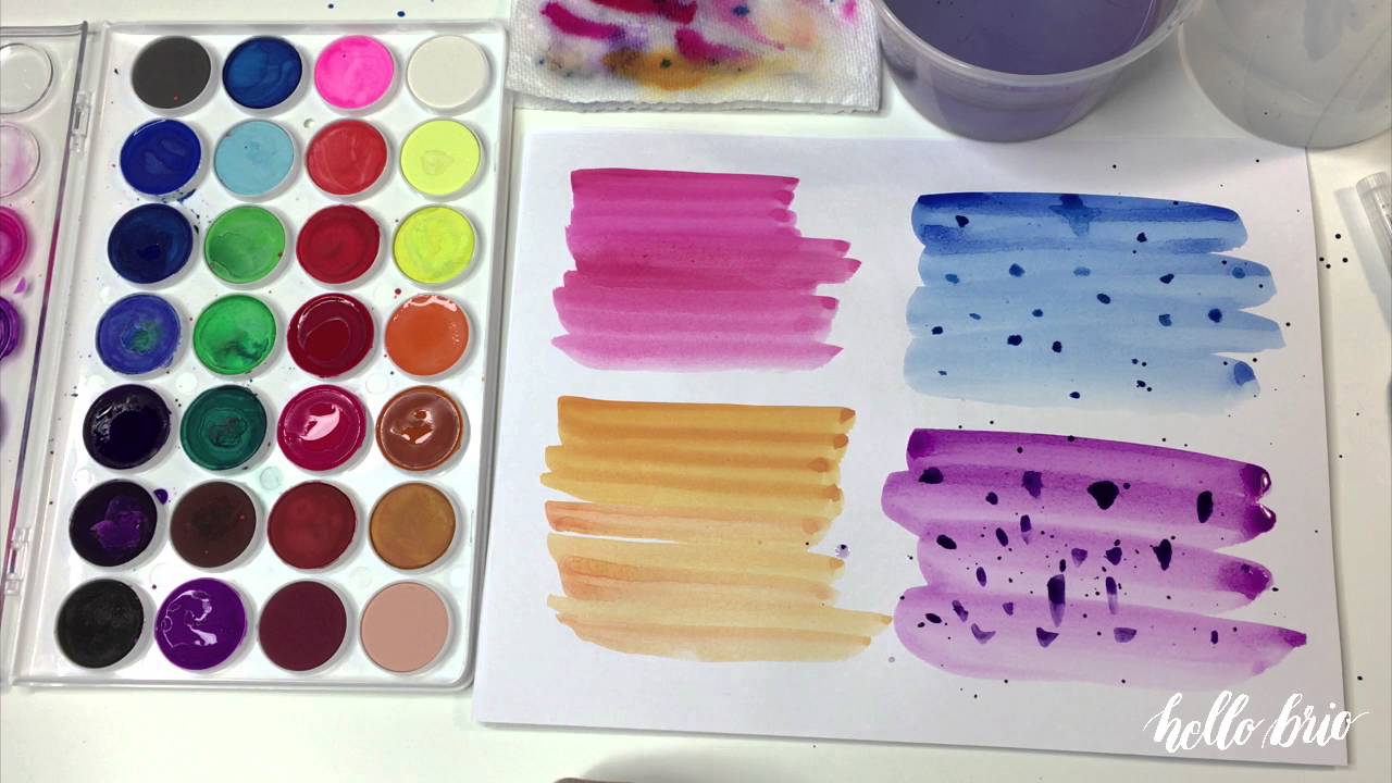 Watercolor Background For Calligraphy At Paintingvalley Com