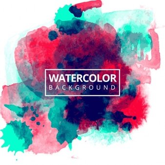 338x338 Fancy Red Watercolor Background Illustrator Vectors S And Psd - Watercolor Background Illustrator