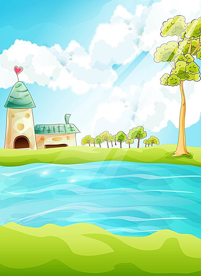 650x891 Vector Watercolor Background Painted Cartoon Illustrator Of - Watercolor Background Illustrator