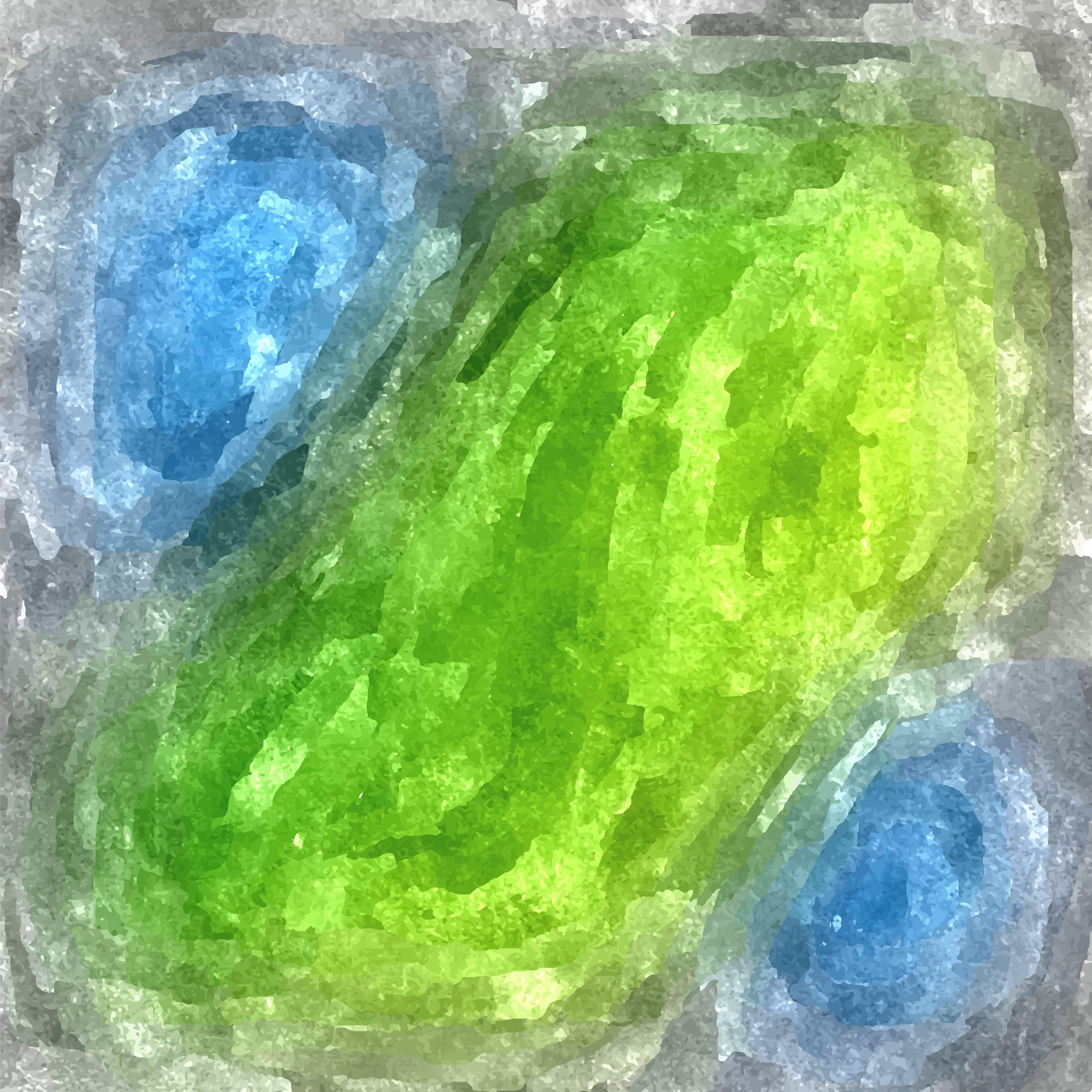 3333x3333 Abstract Blue Green Watercolor Background Illustrator 123freevectors - Watercolor Background Illustrator