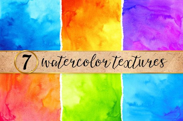 600x399 Bright Watercolor Backgrounds - Watercolor Background Illustrator