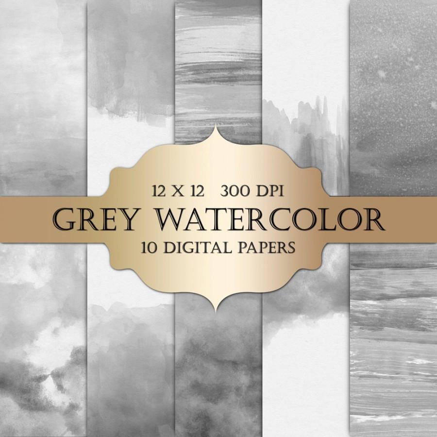 900x900 Watercolor Digital Paper - Watercolor Background Paper