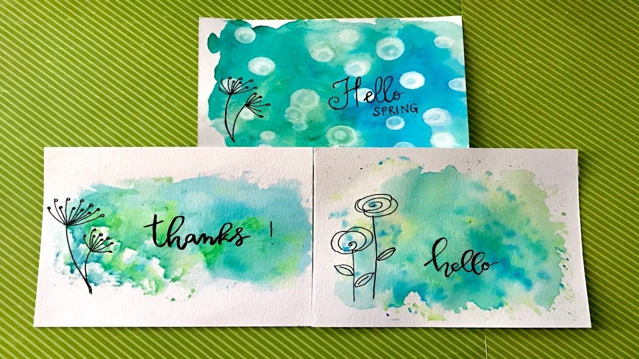 1280x720 Four Watercolor Background Techniques For Beginners Using Things - Watercolor Background Techniques