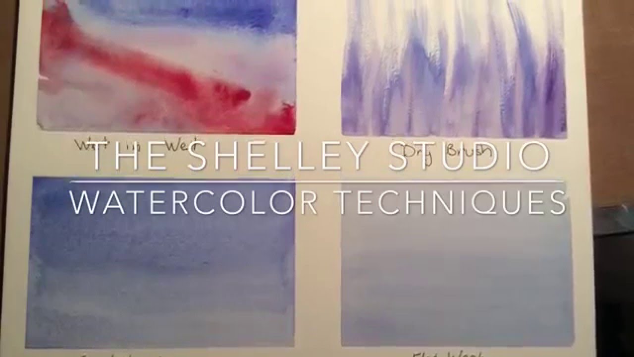 1280x720 Watercolor Techniques Background Washes - Watercolor Background Techniques