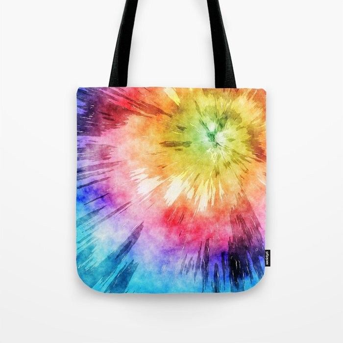 700x700 Tie Dye Watercolor Tote Bag By Perkinsdesigns Society6 - Watercolor Bag