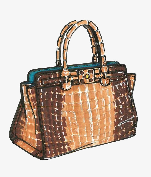 611x714 Watercolor Bag, Bag Clipart, Watercolor Clipart, A Bag Png Image - Watercolor Bag