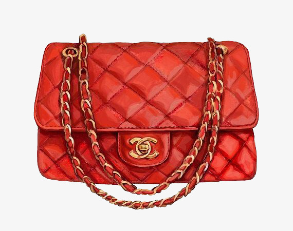 570x450 Watercolor Bag, Watercolor Clipart, Bag Clipart, Gules Png Image - Watercolor Bag