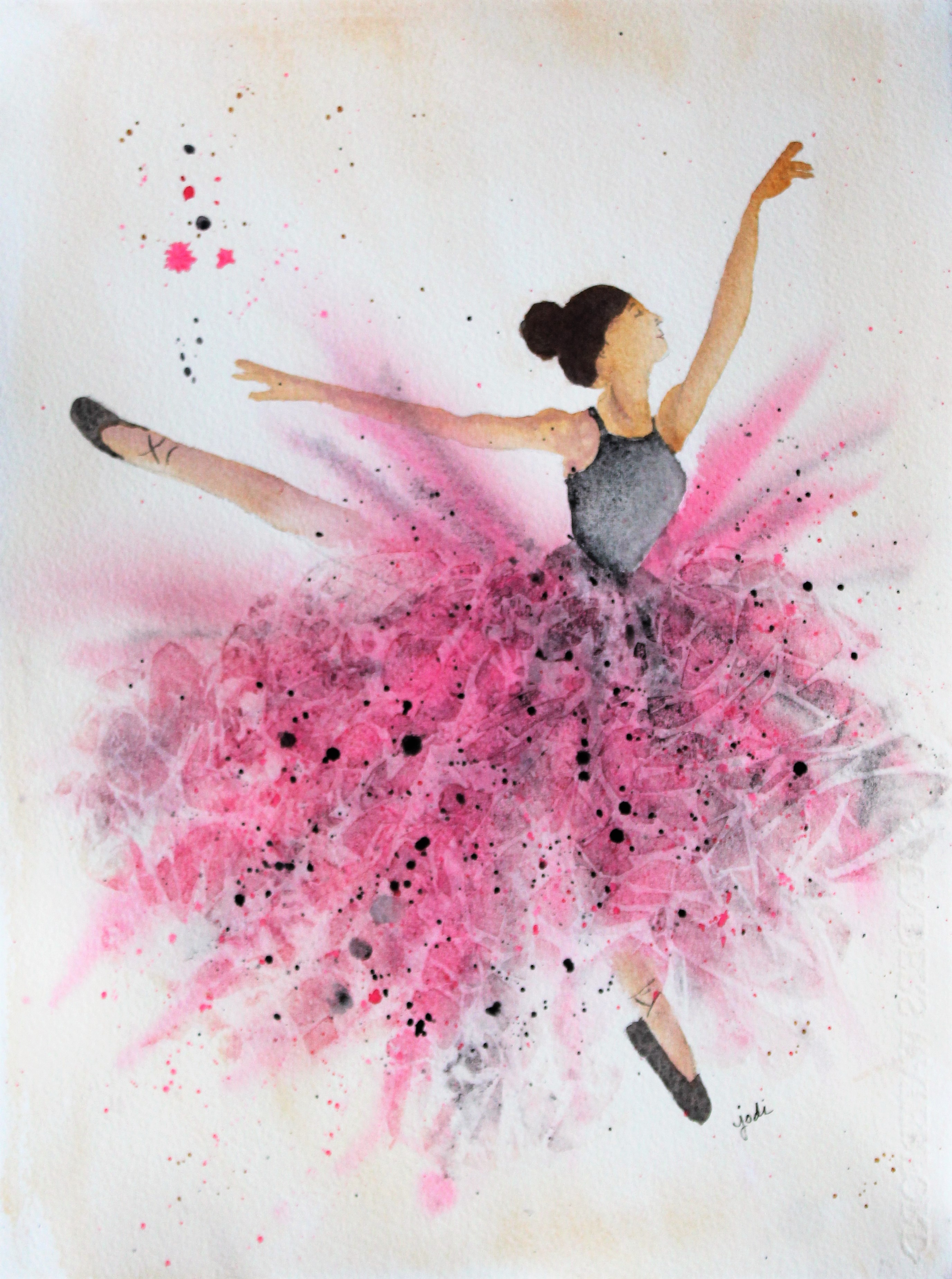 2752x3698 Jodimckinney The Creative Life In Between - Watercolor Ballet