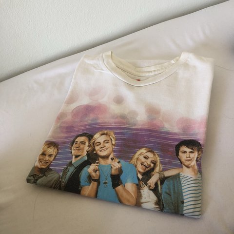 480x480 R5 (Driver Era) Watercolor Band Tee! Size Small, Preowned. - Watercolor Band