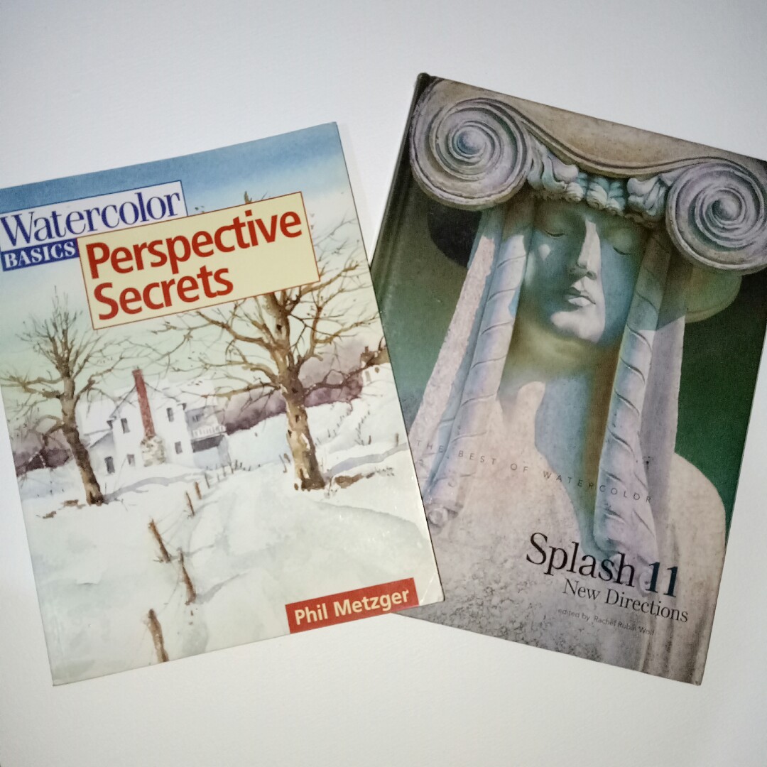 1080x1080 Watercolor Art Books Splash 11 + Watercolor Basics Perspective - Watercolor Basics