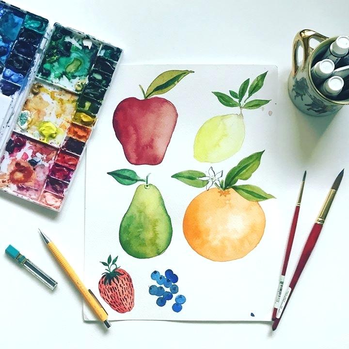 720x720 Watercolor Basics And Beyond Watercolour Pdf Sumanjay - Watercolor Basics