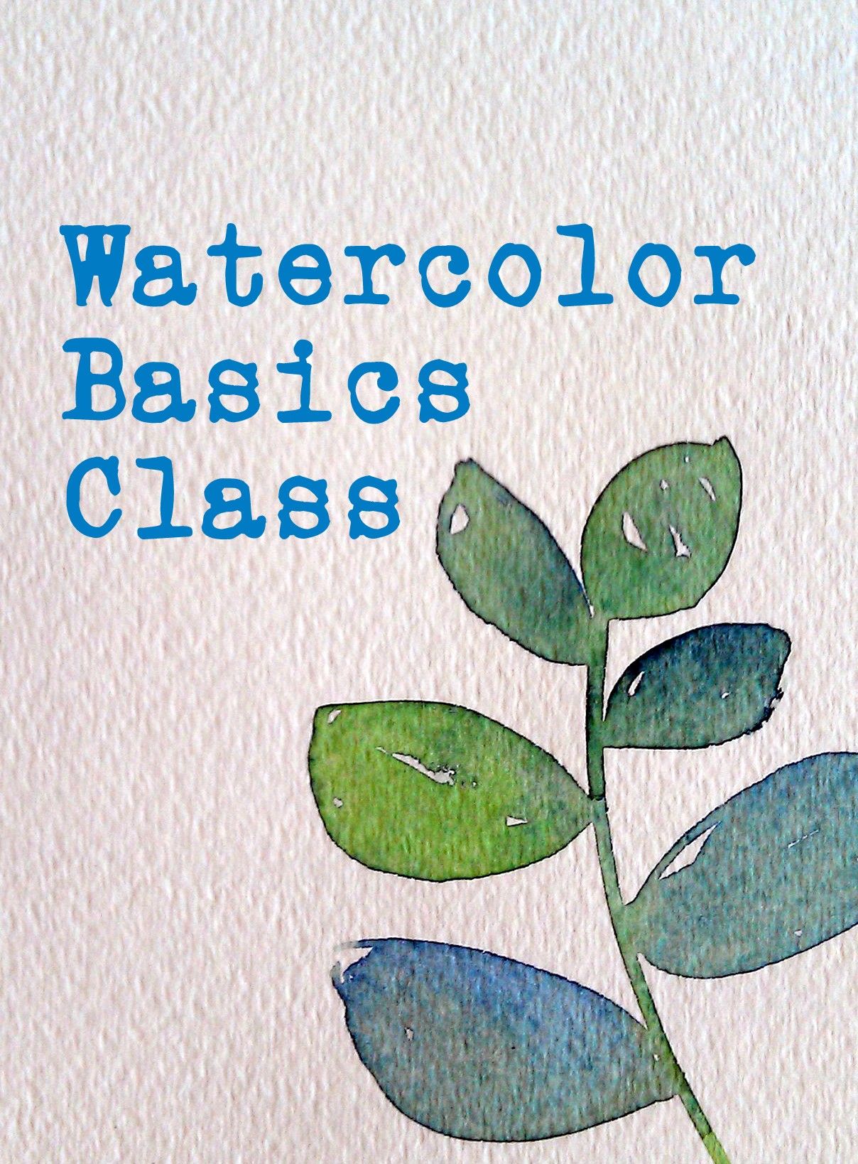 1208x1638 Watercolor Basics Class Serious Fun Art Studio Art Lessons - Watercolor Basics