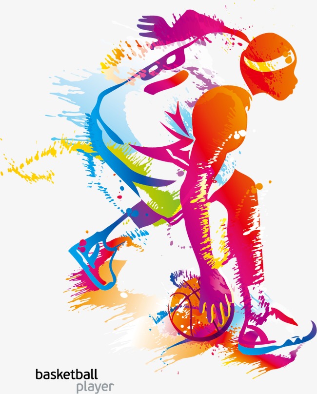 650x808 Basketball Player, Watercolor, Basketball, Athlete Png And Vector - Watercolor Basketball