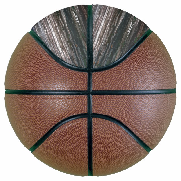 630x630 Black Coral Abstract Watercolor Basketball - Watercolor Basketball