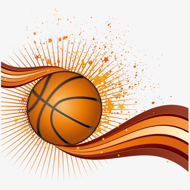 650x650 Vector Basketball And Watercolor, Basketball Vector, Watercolor - Watercolor Basketball