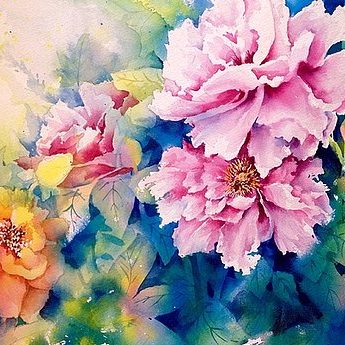 345x345 Watercolor Batik With Michael B. Pearson 9am - Watercolor Batik