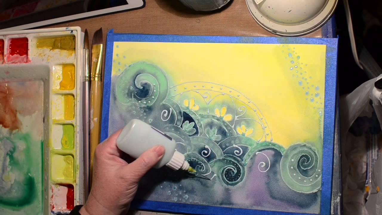 1280x720 Watercolor Techniques Batik - Watercolor Batik