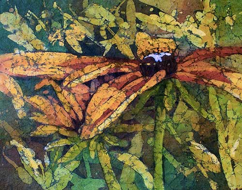 500x393 Watercolor Batik Painting - Watercolor Batik