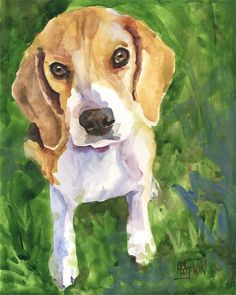 236x295 Another Great Find - Watercolor Beagle