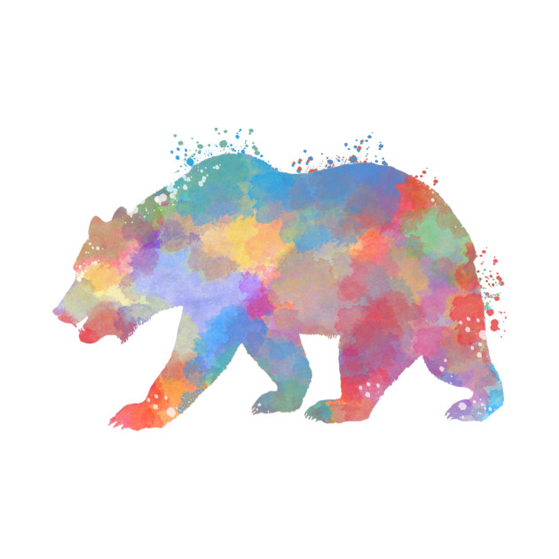 630x630 Bear Watercolor - Watercolor Bear