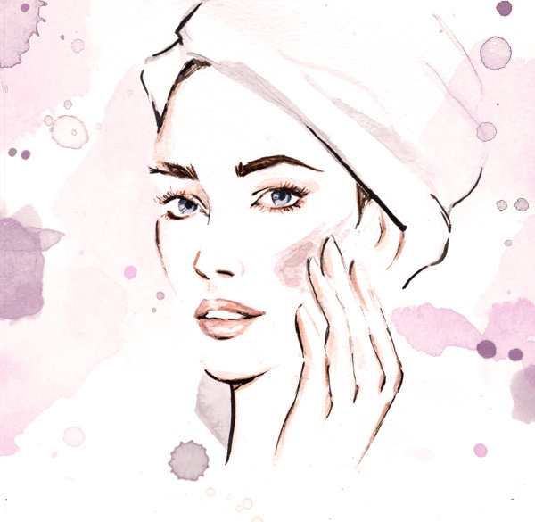 600x585 A Mindful Beauty Routine - Watercolor Beauty
