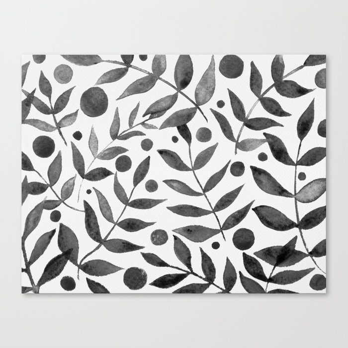 700x700 Watercolor Berries And Branches - Watercolor Berries