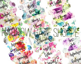 340x270 Watercolor Bible Etsy - Watercolor Bible