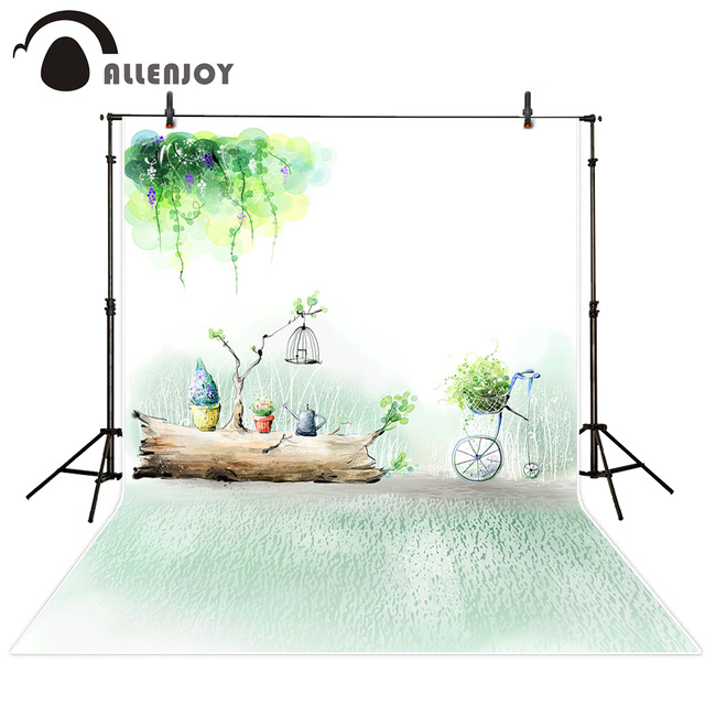 640x640 Allenjoy Bike Dead Tree Beautiful Watercolor Painting Photographic - Watercolor Bike