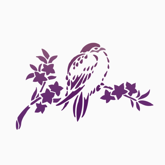 640x640 Abstract Watercolor Bird, Bird, Birds, Love Birds Png And Psd File - Watercolor Bird Abstract