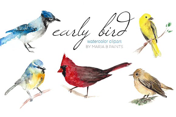 580x386 Imagen Relacionada Acuarela Cliparts Clip Art And - Watercolor Bird Clipart
