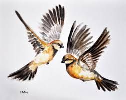 252x200 Afbeeldingsresultaat Voor Watercolor Bird Flying New Tattoo - Watercolor Bird Flying