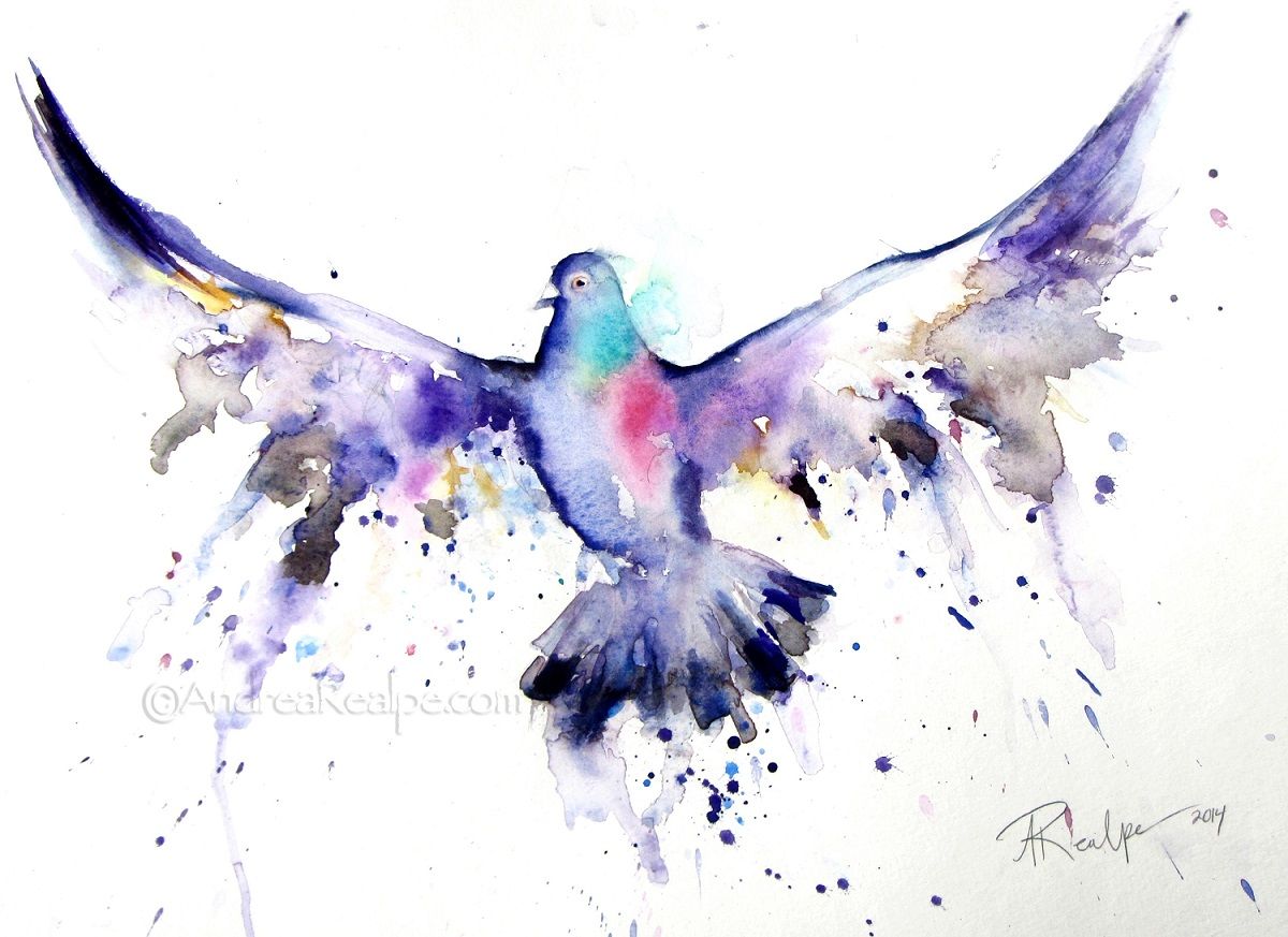 1200x873 Animals For Gt Watercolor Birds Flying Watercolor Tattoo - Watercolor Bird Flying