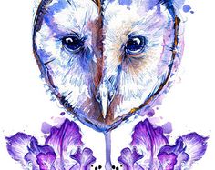 236x187 Starling - Watercolor Bird Prints