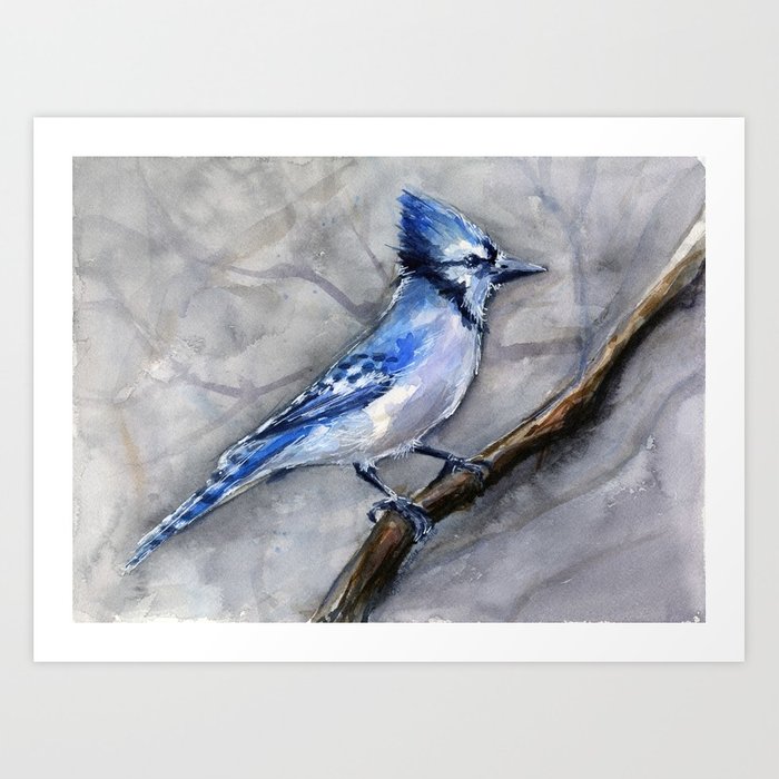 Watercolor Bird Prints at PaintingValley.com | Explore collection of ...