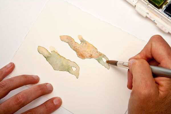 600x400 Tutorial Super Easy Watercolor Birds Easy - Watercolor Birds Tutorial