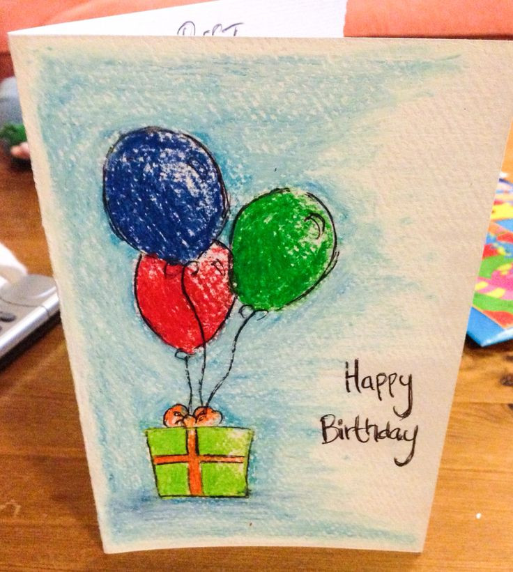 Simple Watercolor Birthday Card Ideas