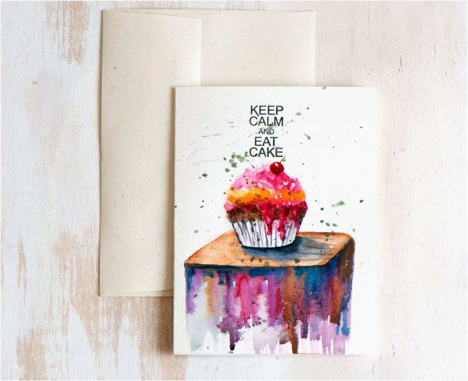 Watercolor Birthday Card Ideas
