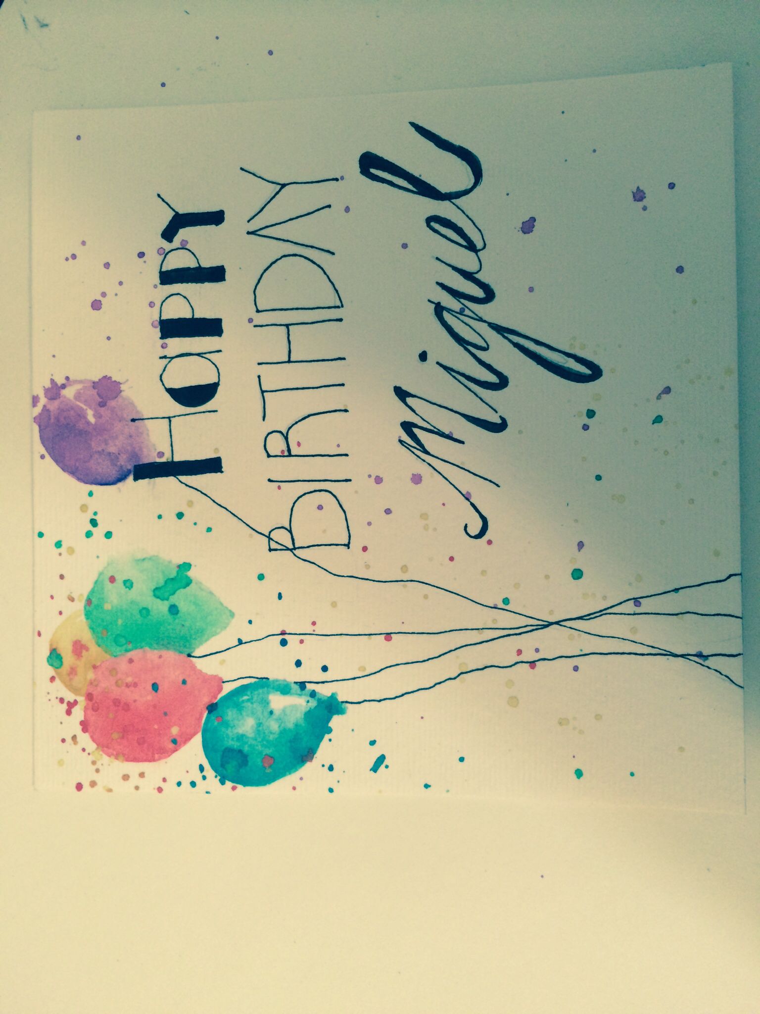 1536x2048 Watercolor Birthday Card Card Ideas - Watercolor Birthday Card Ideas