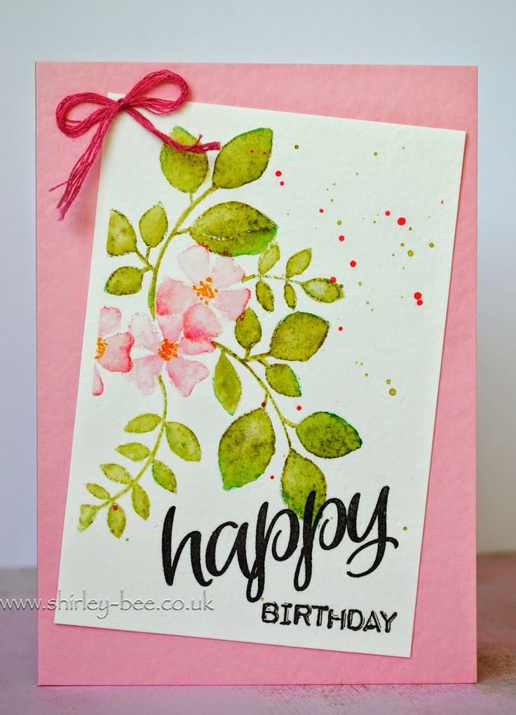 Watercolor Birthday Card Ideas At PaintingValley Com Explore   Watercolor Birthday Card Ideas 35 