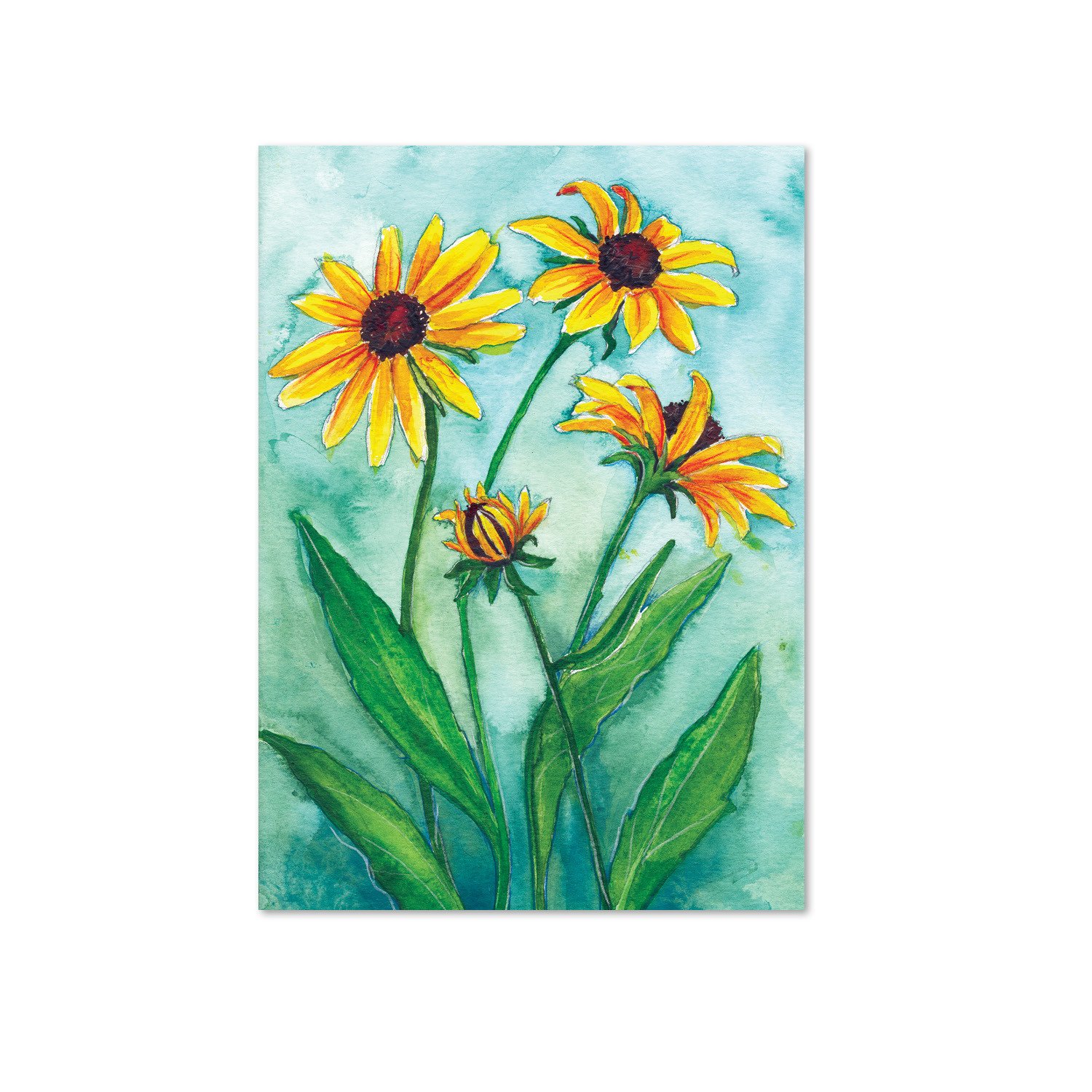 1500x1500 Black Eyed Susan (Recognition) Original Painting - Watercolor Black Eyed Susan