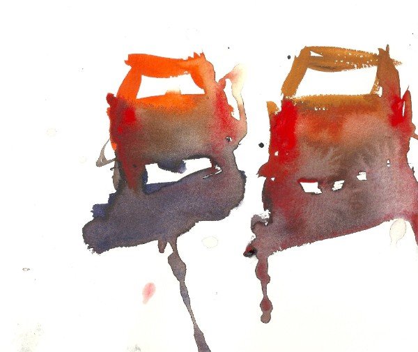 600x505 Use Bleeding Techniques To Blend Watercolor Hues - Watercolor Bleeding