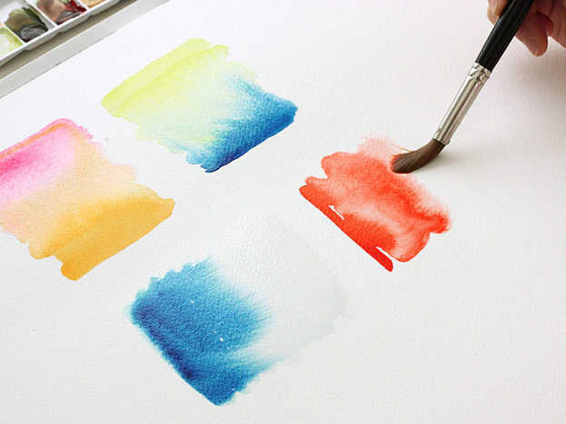 623x467 Watercolor Tutorial Part 2 Blending - Watercolor Blending