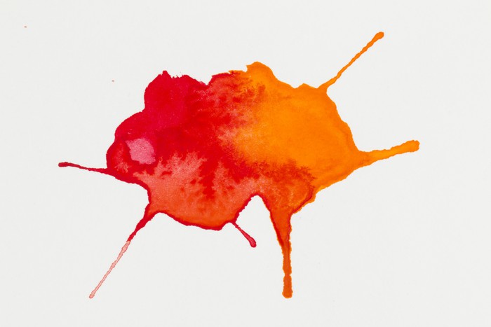 700x467 Watercolor Blob. Wall Mural We Live To Change - Watercolor Blob