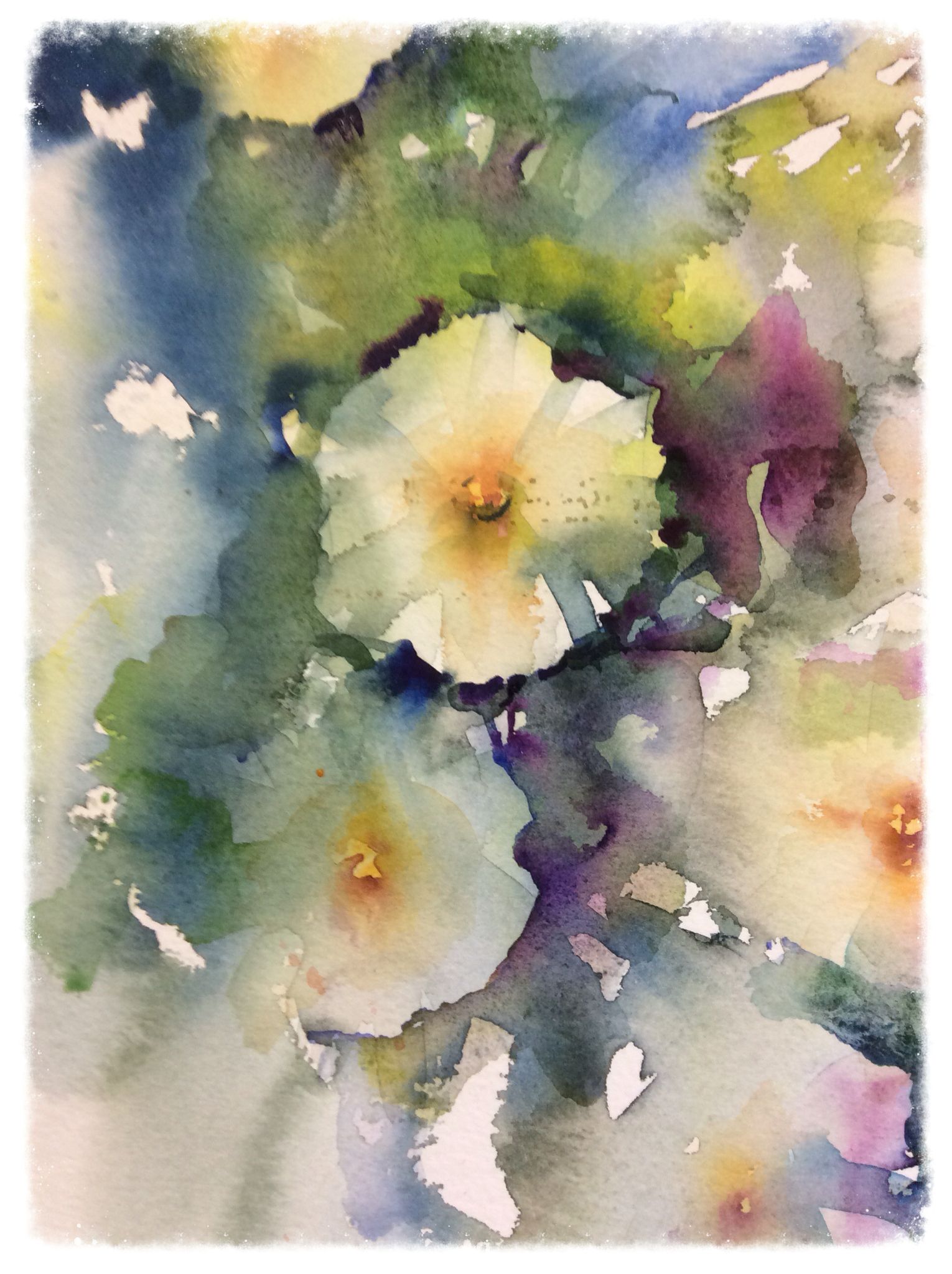 1530x2048 Watercolor Blooms Art I Like Watercolor - Watercolor Blooms