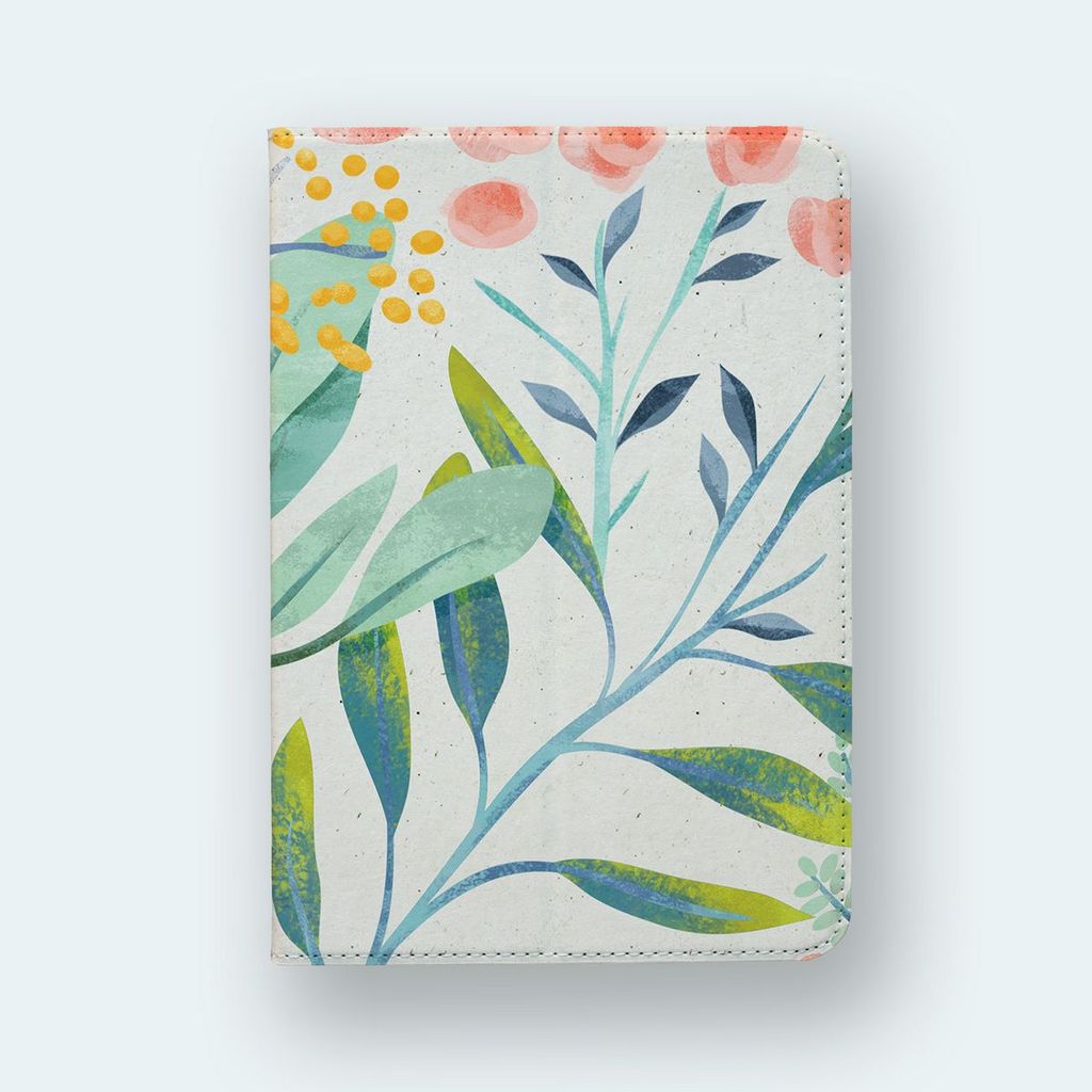 1024x1024 Buy Personalized Samsung Galaxy Tab Case - Watercolor Blooms