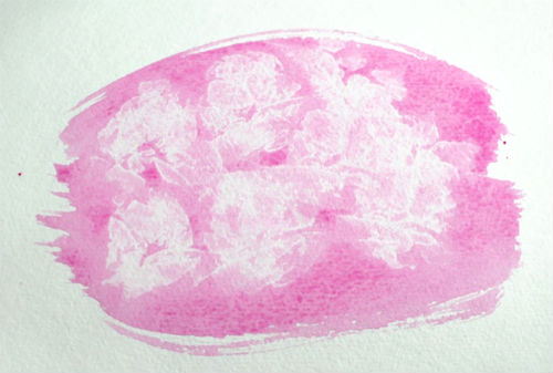 500x337 Watercolor Techniques - Watercolor Blot